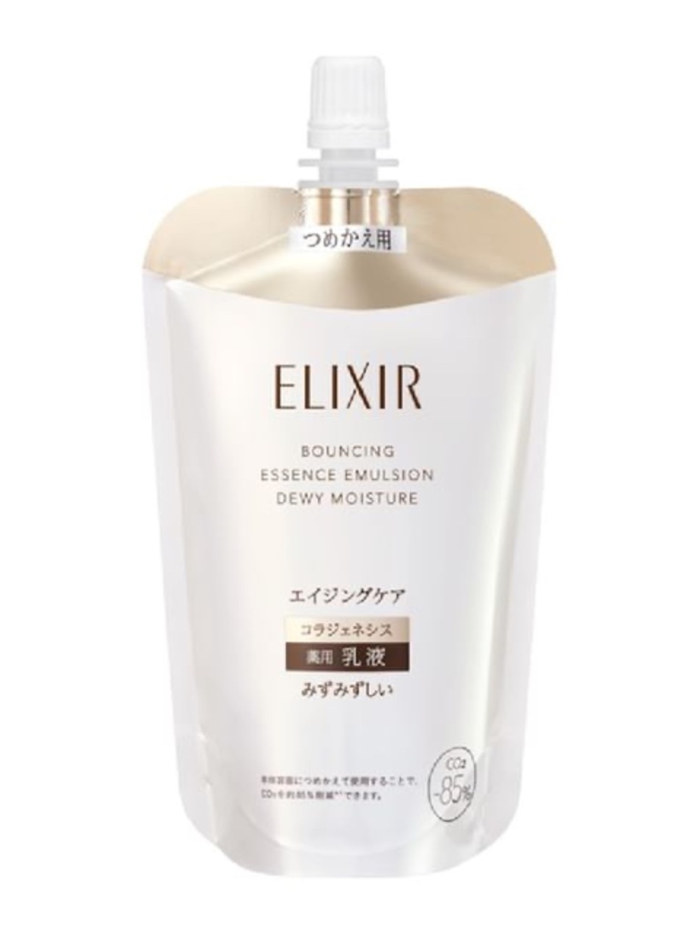 Elixer Bouncing Essence Emulsion Dewy Moisture Refill, Japanese Skincare, New!